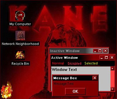 Kane Desktop Theme